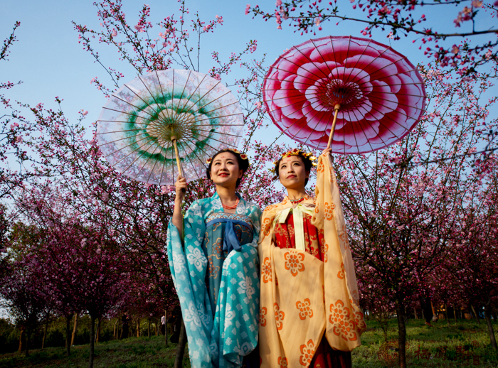 汉服踏青,花朝节汉服,汉服摄影