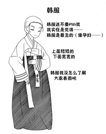 汉服漫画，图解汉服